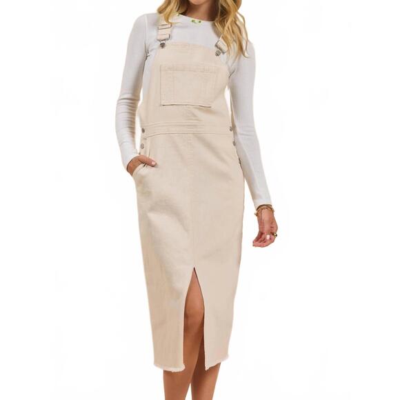 SADIE & SAGE Dresses & Skirts - NEW SADIE & SAGE clear eyes denim skirtall in cream